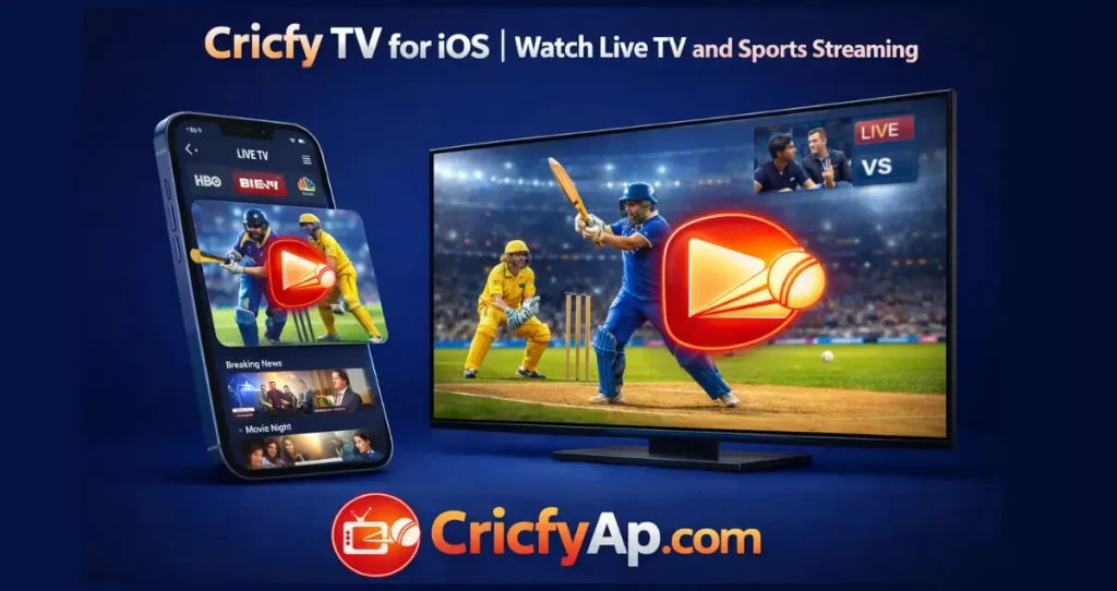 Cricfy TV for iOS